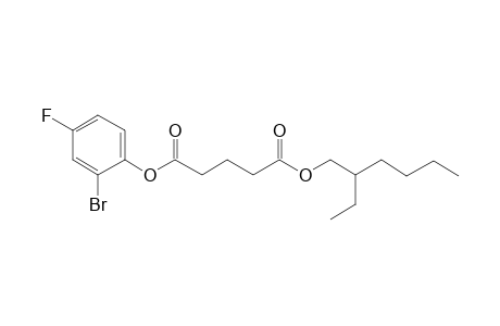 Glutaric acid, 2-ethylhexyl 2-bromo-4-fluorophenyl ester