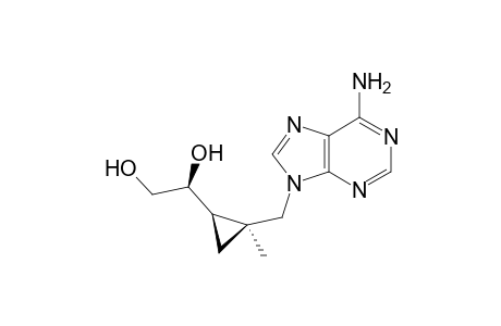 (1S)-1-[(1R,2S)-2-(adenin-9-ylmethyl)-2-methyl-cyclopropyl]ethane-1,2-diol