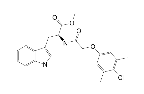 2-(4-CHLORO-3,5-DIMETHYLPHENOXY)-ACETYL-TRYPTOPHAN-METHYLESTER