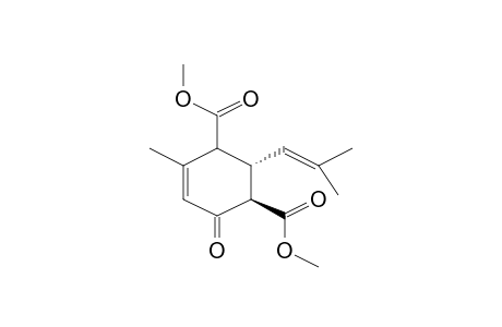 (1R,2S)-6-keto-4-methyl-2-(2-methylprop-1-enyl)cyclohex-4-ene-1,3-dicarboxylic acid dimethyl ester