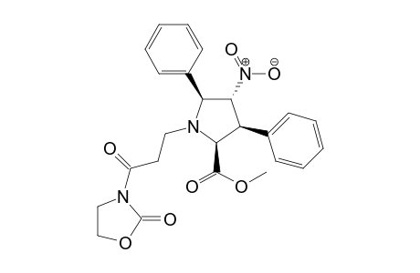 (2S,3S,4R,5S)-Methyl 4-nitro-1-[3-oxo-3-(2-oxooxazolidin-3-yl)propyl]-3,5-diphenylpyrrolidine-2-carboxylate