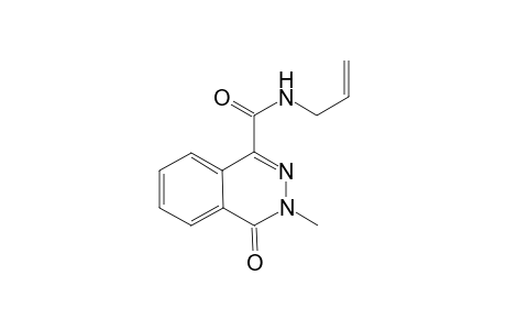 1-Phthalazinecarboxamide, 3,4-dihydro-3-methyl-4-oxo-N-(2-propenyl)-