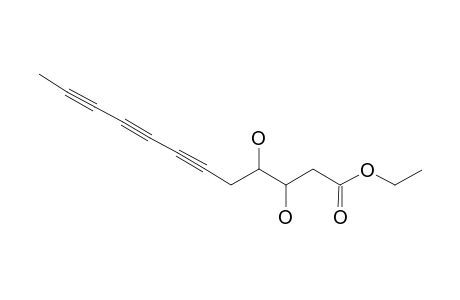 ETHYL-3,4-DIHYDROXY-6,8,10-TRIYNYL-DODECANOATE