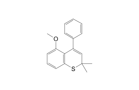 5-Methoxy-2,2-dimethyl-4-phenyl-2H-thiochromene