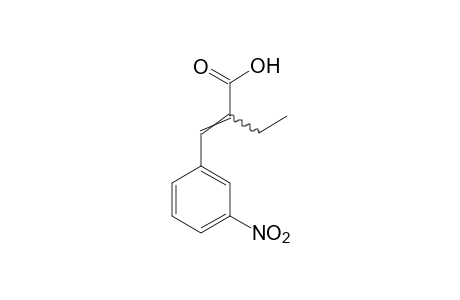 α-Ethyl-3-nitrocinnamic acid