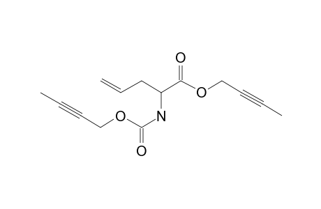 2-Aminopent-4-enoic acid, N-(but-2-yn-1-yloxycarbonyl)-, but-2-yn-1-yl ester