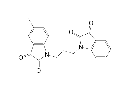 1H-Indole-2,3-dione, 1,1'-(1,3-propanediyl)bis[5-methyl-
