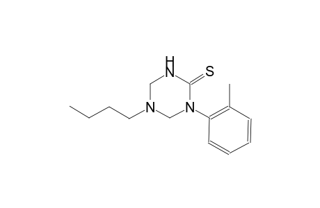 5-butyl-1-(2-methylphenyl)tetrahydro-1,3,5-triazine-2(1H)-thione
