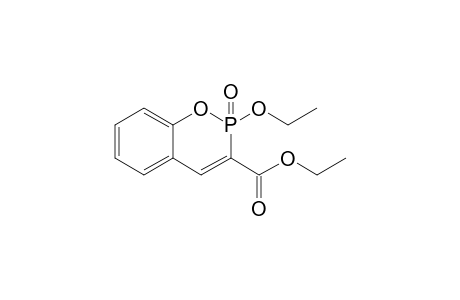 Ethyl 2-ethoxy-2-oxo-2H-1,2-benzoxaphosphorine-3-carboxylate