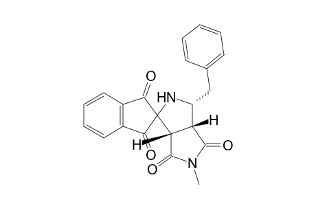 Spiro[2H-indene-2,1'(2'H)-pyrrolo[3,4-c]pyrrole]-1,3,4',6'(3'H,5'H)-tetrone, 3'a,6'a-dihydro-5'-methyl-3'-(phenylmethyl)-, (3'.alpha.,3'a.beta.,6'a.beta.)-