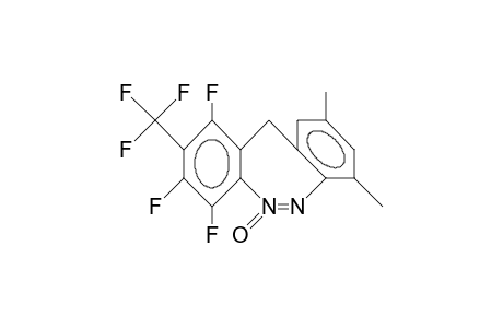 1,3,4-Trifluoro-7,9-dimethyl-2-trifluoromethyl-11H-dibenzo(C,F)(1,2)diazepine 5-oxide