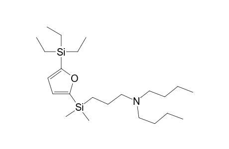 2-[(3-Di-n-butylaminopropyl)dimethylsilyl]-5-triethylsilylfuran