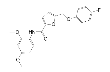 N-(2,4-dimethoxyphenyl)-5-[(4-fluorophenoxy)methyl]-2-furamide