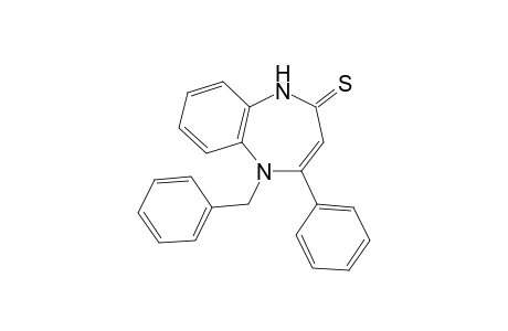 5-benzyl-1,5-dihydro-4-phenyl-2H-1,5-benzodiazepine-2-thione