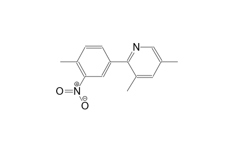 3,5-dimethyl-2-(4-methyl-3-nitrophenyl)pyridine