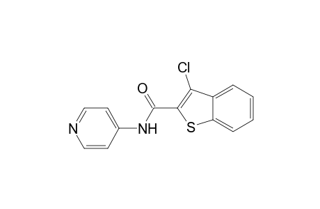 3-Chloranyl-N-pyridin-4-yl-1-benzothiophene-2-carboxamide