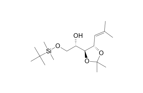 (2S,3S,4S)-1-O-[(1,1-Dimethylethyl)dimethylsilyl]-2-hydroxy-6-methyl-3,4-O-(1-methylethylidene)hept-5-ene