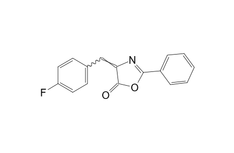 4-(p-fluorobenzylidene)-2-phenyl-2-oxazolin-5-one