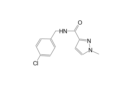 N-(4-chlorobenzyl)-1-methyl-1H-pyrazole-3-carboxamide