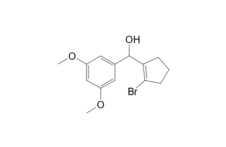 [2'-Bromocyclopent-1'-en-1'-yl]-(3",5"-dimethoxyphenyl)-methanol