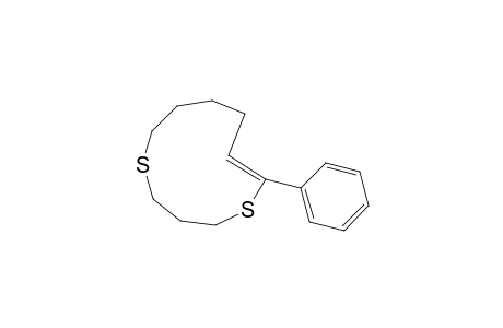 (E)-11-Phenyl-1,5-dithiacycloundec-10-ene