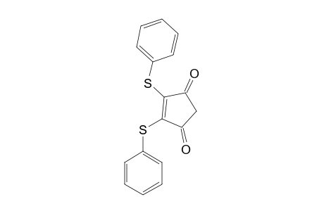 2,3-BIS-(PHENYLSULFANYL)-2-CYCLOPENTENE-1,4-DIONE