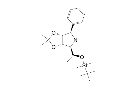 PHENYL-5-O-TERT.-BUTYLDIMETHYLSILYL-1,4-DIDEOXY-1,4-IMINO-2,3-O-ISOPROPYLIDENE-ALPHA-C-L-RHAMNITOL
