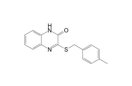 2(1H)-Quinoxalinone, 3-[[(4-methylphenyl)methyl]thio]-