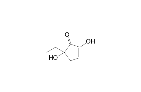 5-Ethyl-2,5-dihydroxycyclopent-2-en-1-one