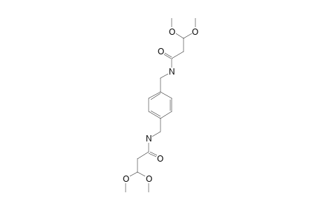 N,N'-BIS-(3,3-DIMETHOXYPROPIONYL)-ALPHA,ALPHA'-PARA-XYLENE