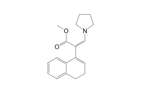 METHYL-(E)-3,4-DIHYDRO-ALPHA-[(1-PYRROLIDINYL)-METHYLENE]-1-NAPHTHALENE-ACETATE