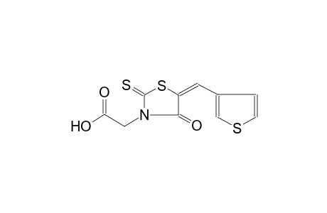 [(5E)-4-oxo-5-(3-thienylmethylene)-2-thioxo-1,3-thiazolidin-3-yl]acetic acid