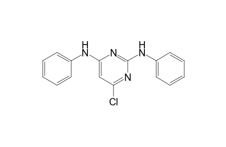 (2-anilino-6-chloro-pyrimidin-4-yl)-phenyl-amine