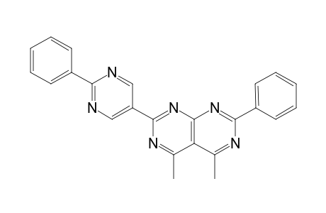 4,5-Dimethyl-2-phenyl-7-(2-phenyl-5-pyrimidinyl)pyrimido[4,5-d]pyrimidine
