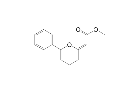 Methyl {2-[(Z)-6'-phenyl-3',4'-dihydropyran-2'-ylidene]acetate