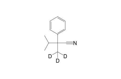 2-(Trideuterio-methyl)-3-methyl-2-phenylbutane-nitrile