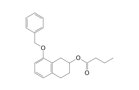 rac-8-benzyloxy-2-tetralyl butyrate