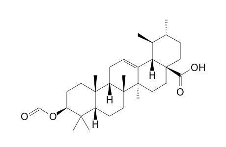 3.beta.-(Formyloxy)urs-11-en-28-oic acid