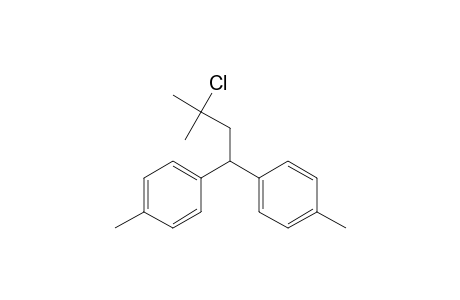 1-[3-chloro-3-methyl-1-(4-methylphenyl)butyl]-4-methylbenzene