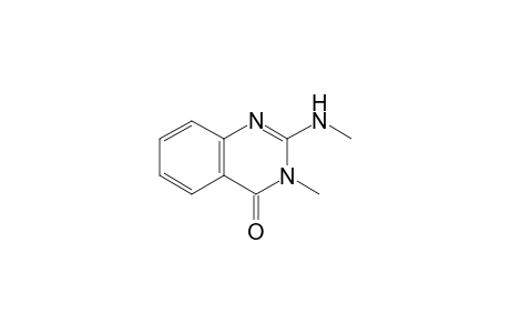 3-Methyl-2-(methylamino)-4-quinazolinone