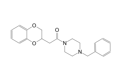 piperazine, 1-[(2,3-dihydro-1,4-benzodioxin-2-yl)acetyl]-4-(phenylmethyl)-