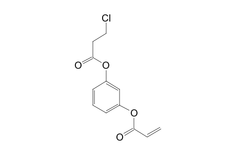 1,3-Benzenediol, o-acryloyl-o'-(3-chloropropionyl)