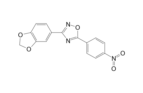 1,2,4-Oxadiazole, 3-(1,3-benzodioxol-5-yl)-5-(4-nitrophenyl)-