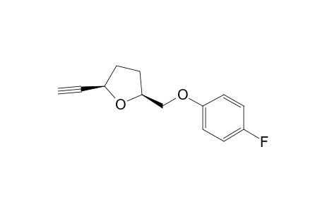(2R,5S)-2-Ethynyl-5-(4-fluorophenoxymethyl)tetrahydrofuran