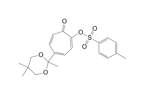 5-(2,5,5-Trimethyl-1,3-dioxan-2-yl)-2-tosyloxytropone