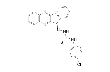 N-(4-Chlorophenyl)-2-(11H-indeno[1,2-b]quinoxalin-11-ylidene)-hydrazine-carbothioamide