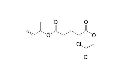 Glutaric acid, but-3-en-2-yl 2,2-dichloroethyl ester