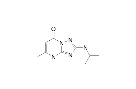 2-ISOPROPYLAMINO-7-METHYL-1,2,4-TRIAZOLO-[1,5-A]-PYRIMIDIN-5(8H)-ONE