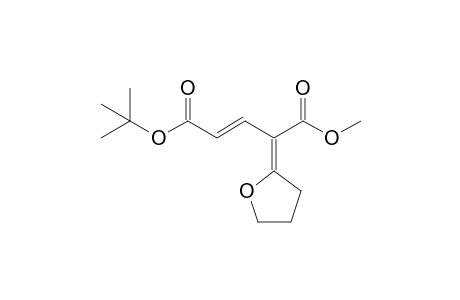1-(t-Butyl) 5-Methyl 4-[4',5'-dihydrofuran-2(3H)-ylidene]-pent-2-enedioate