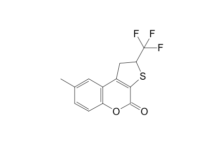 8-Methyl-2-(trifluoromethyl)-1,2-dihydro-4H-thieno[2,3-c]chromen-4-one